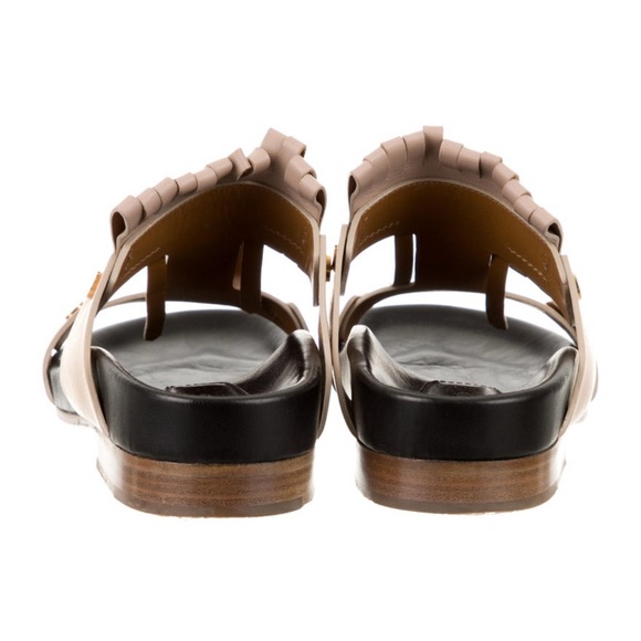 Chloè Kiltie Slide Sandasl - Picture 4 of 5